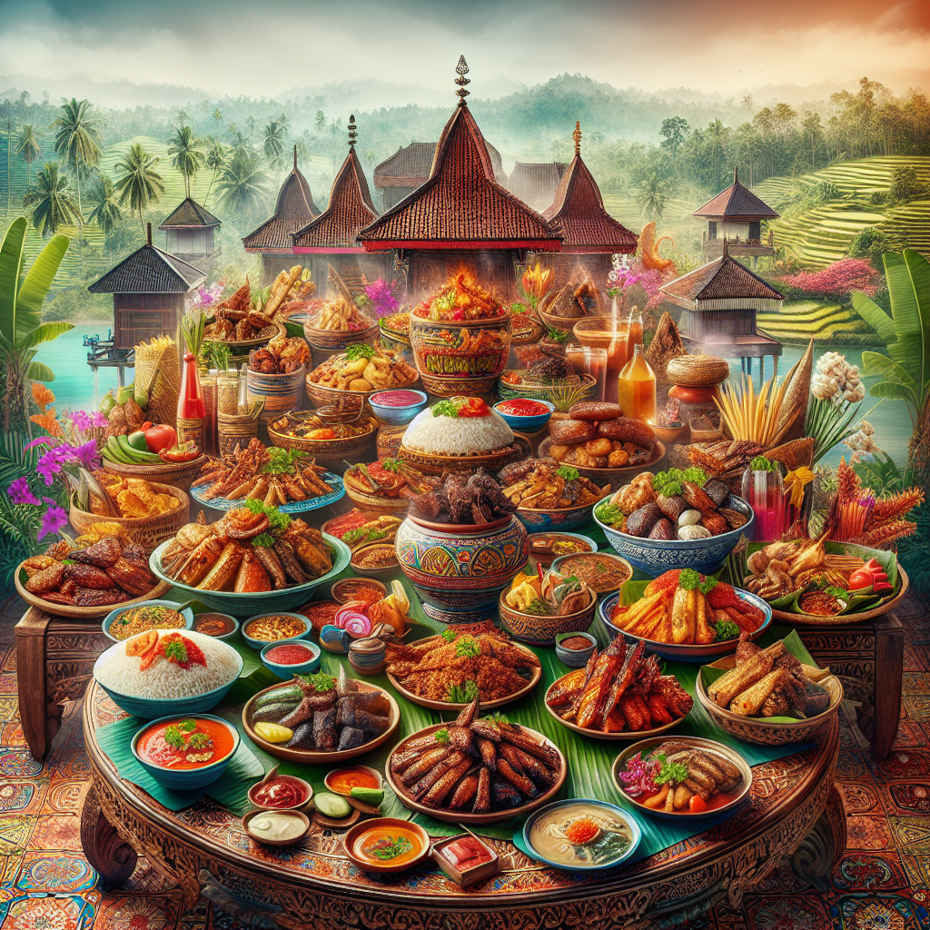 Pesona Kuliner Otentik: Menilik Beragam Makanan Khas Provinsi di Indonesia