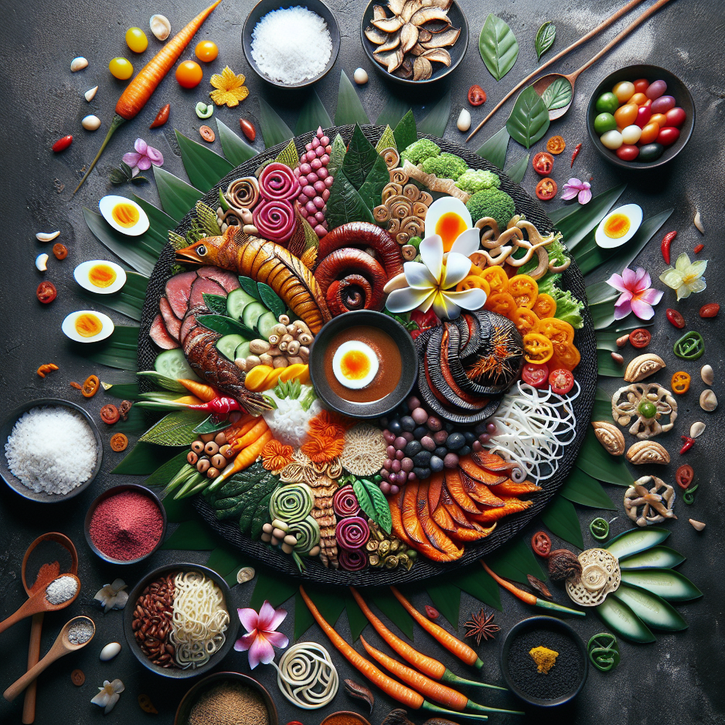 Kreasi Estetika: Memukau dengan Plating Makanan Khas Indonesia