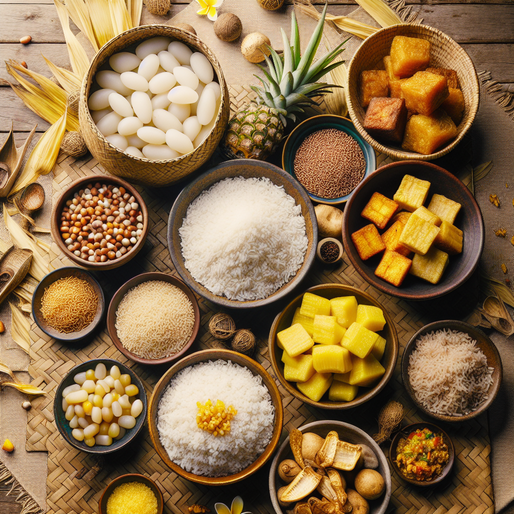 Keberagaman Makanan Pokok di Indonesia: Dari Nasi hingga Sagu