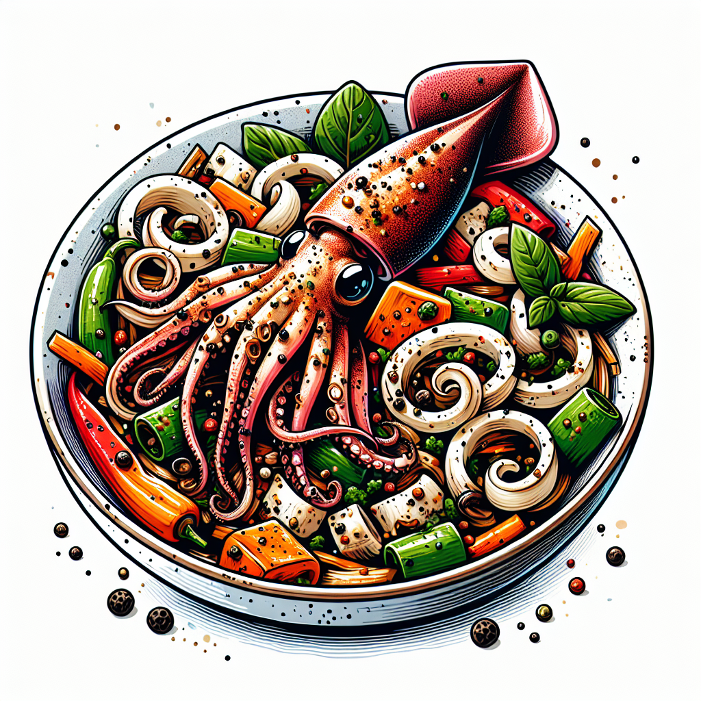 Resep Masak Cumi Lada Hitam yang Lezat