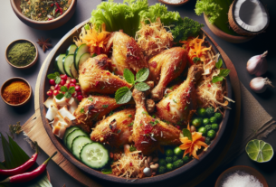 Rahasia Lezat Resep Ayam Serundeng Kelapa yang Gurih dan Renyah