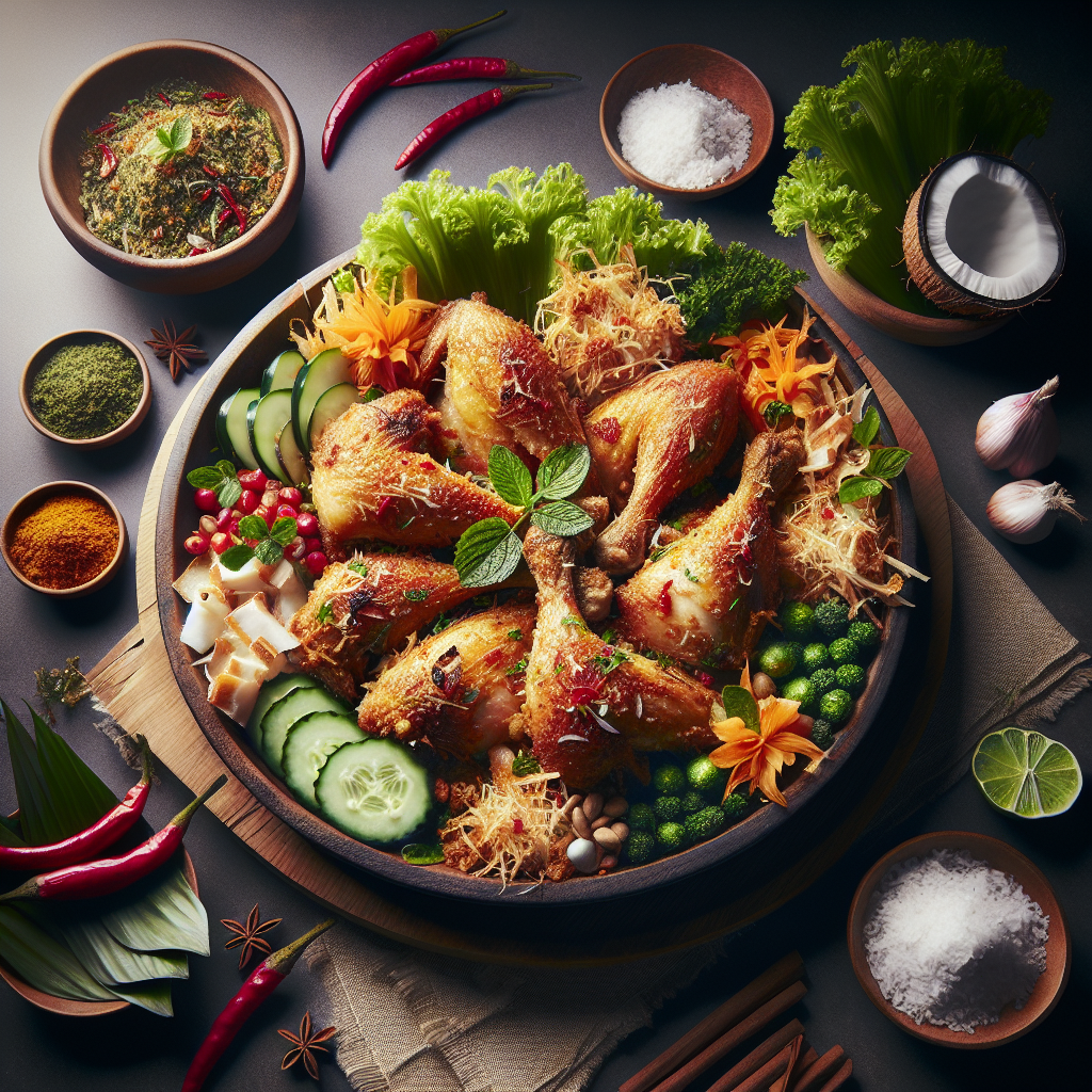 Rahasia Lezat Resep Ayam Serundeng Kelapa yang Gurih dan Renyah