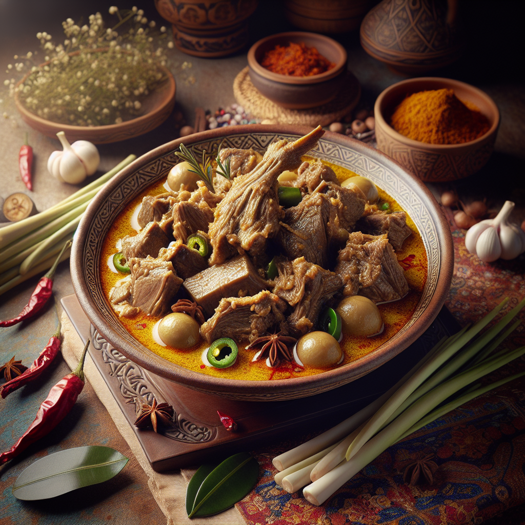 Resep Gulai Kambing Santan yang Menggugah Selera!